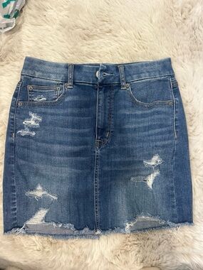 American Eagle Longer Jean Skirt